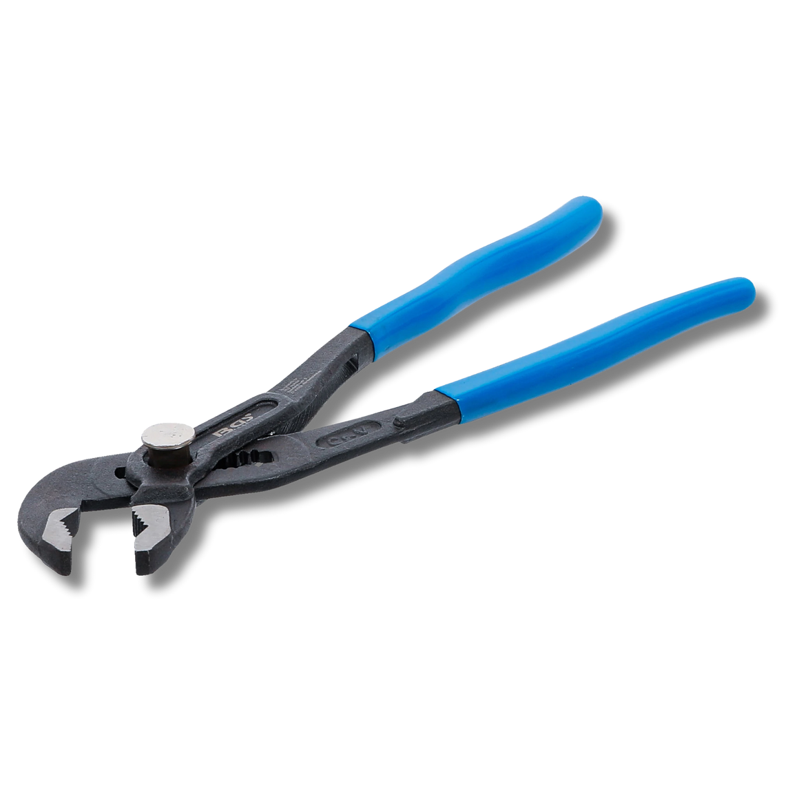 Bild einer Wasserpumpenzange, von schräg vorne fotografiert