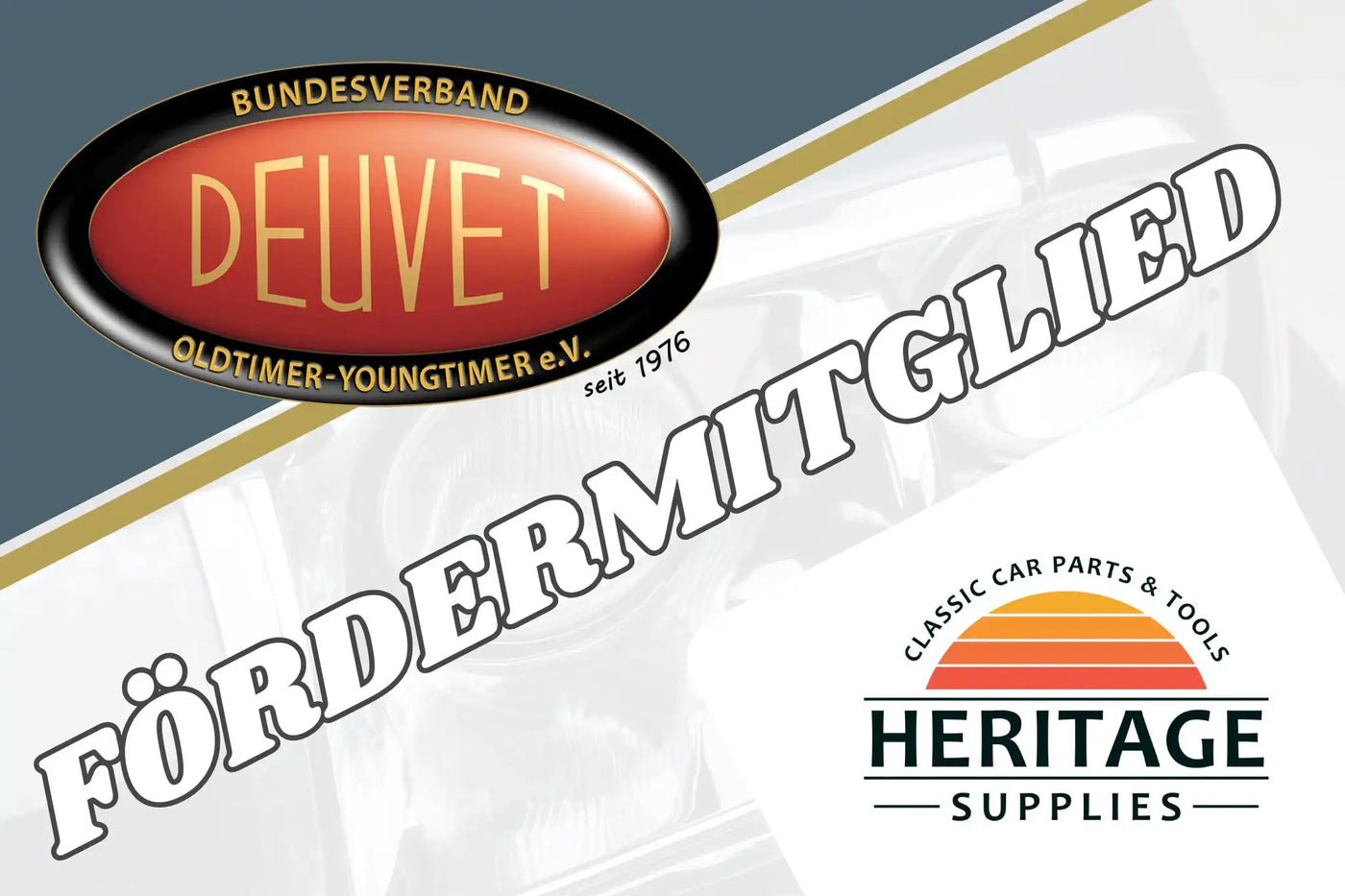 HERITAGE SUPPLIES ist neues DEUVET-Fördermitglied