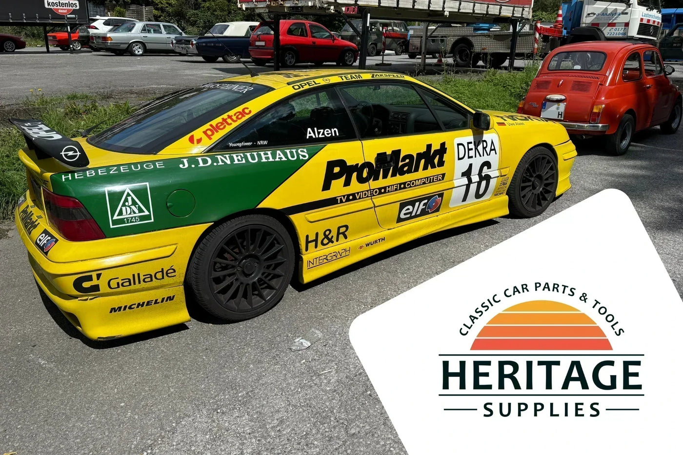 Opel Calibra im Renngewand