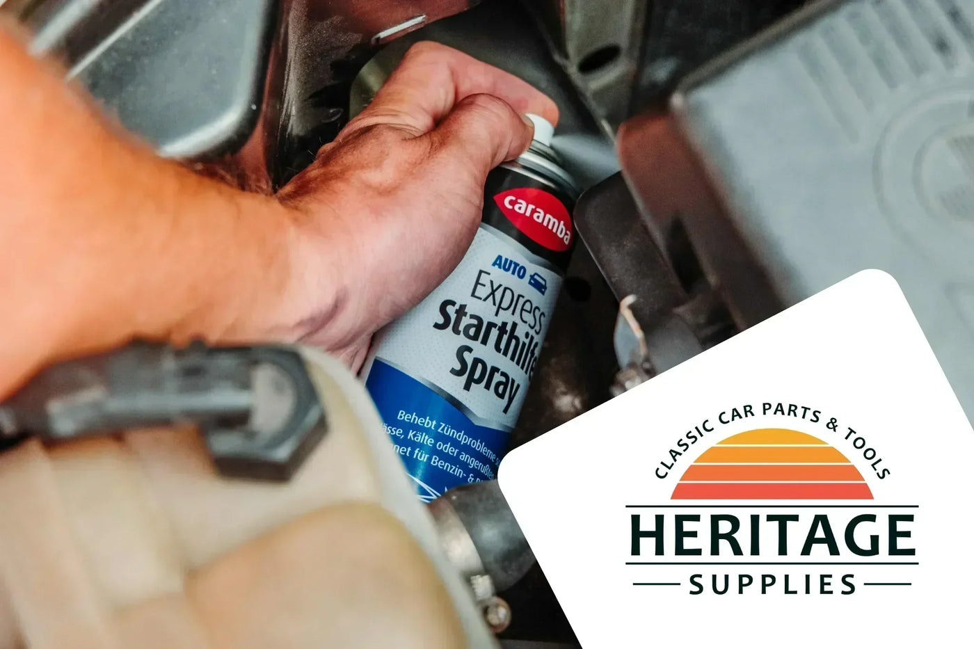 Anwendungsbild Starthilfespray Titelbild