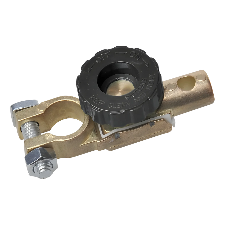 Batteriepolklemme (Minuspol) mit Stromunterbrecher