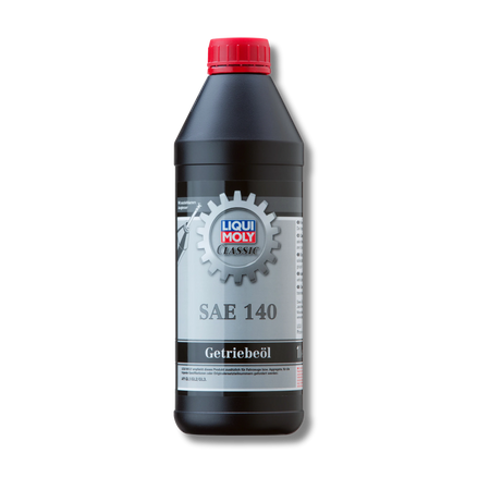 Bild einer 1 Liter-Flasche Classic Getriebeöl SAE 140
