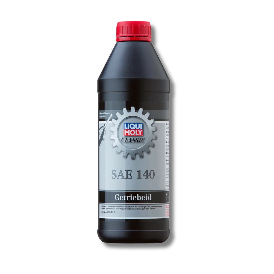 Bild einer 1 Liter-Flasche Classic Getriebeöl SAE 140
