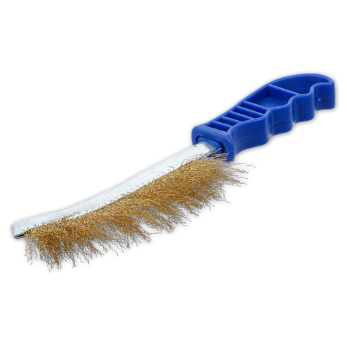 BGS Technic Drahtbürste | Messing | 260 mm