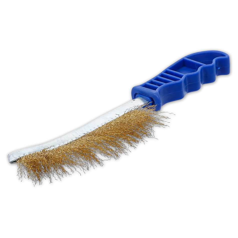 BGS Technic Drahtbürste | Messing | 260 mm