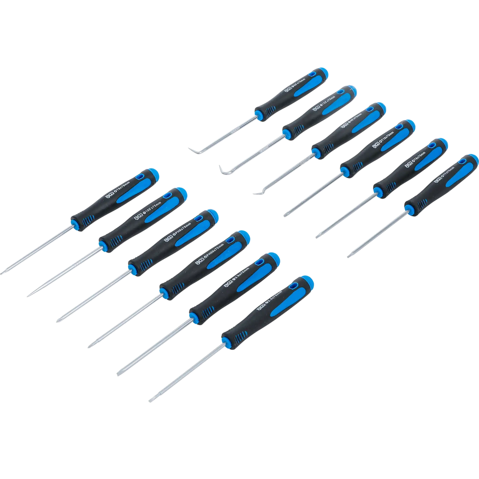 BGS Feinmechaniker-Schraubendreher und Haken-Satz | 12-tlg.