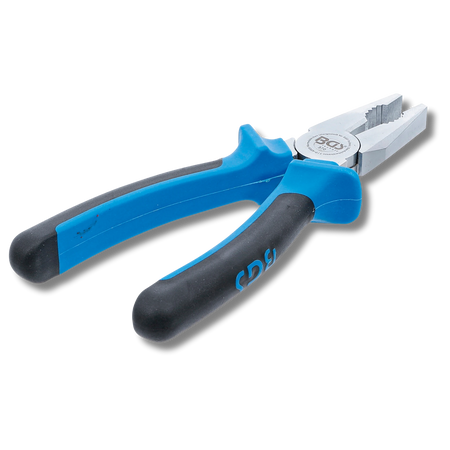 Bild einer Kombizange, von schräg hinten fotografiert