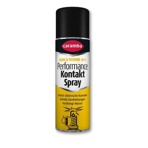 Bild der Frontalansicht einer Dose Caramba Kontaktspray.