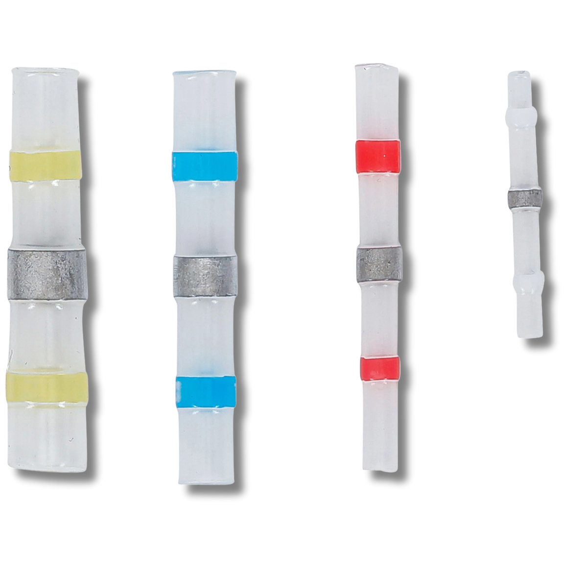 Bild von im Set enthaltenen Lötverbindern, fotografiert von oben