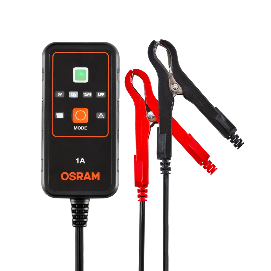 OSRAM BATTERYcharge 901 – Intelligentes Batterieladegerät (1A, 6V/12V)