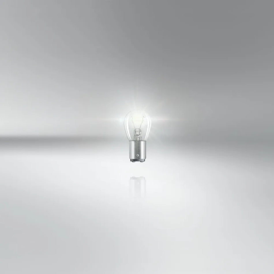 OSRAM Original P21/4W 12V (Sockel BAZ15d) Zweifaden-Schlussleuchte