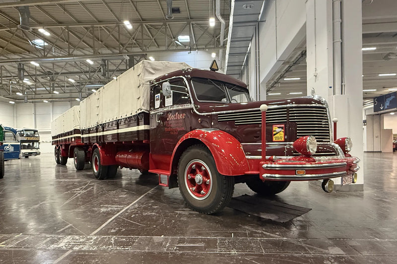 Oldtimer-Lkw Gespann