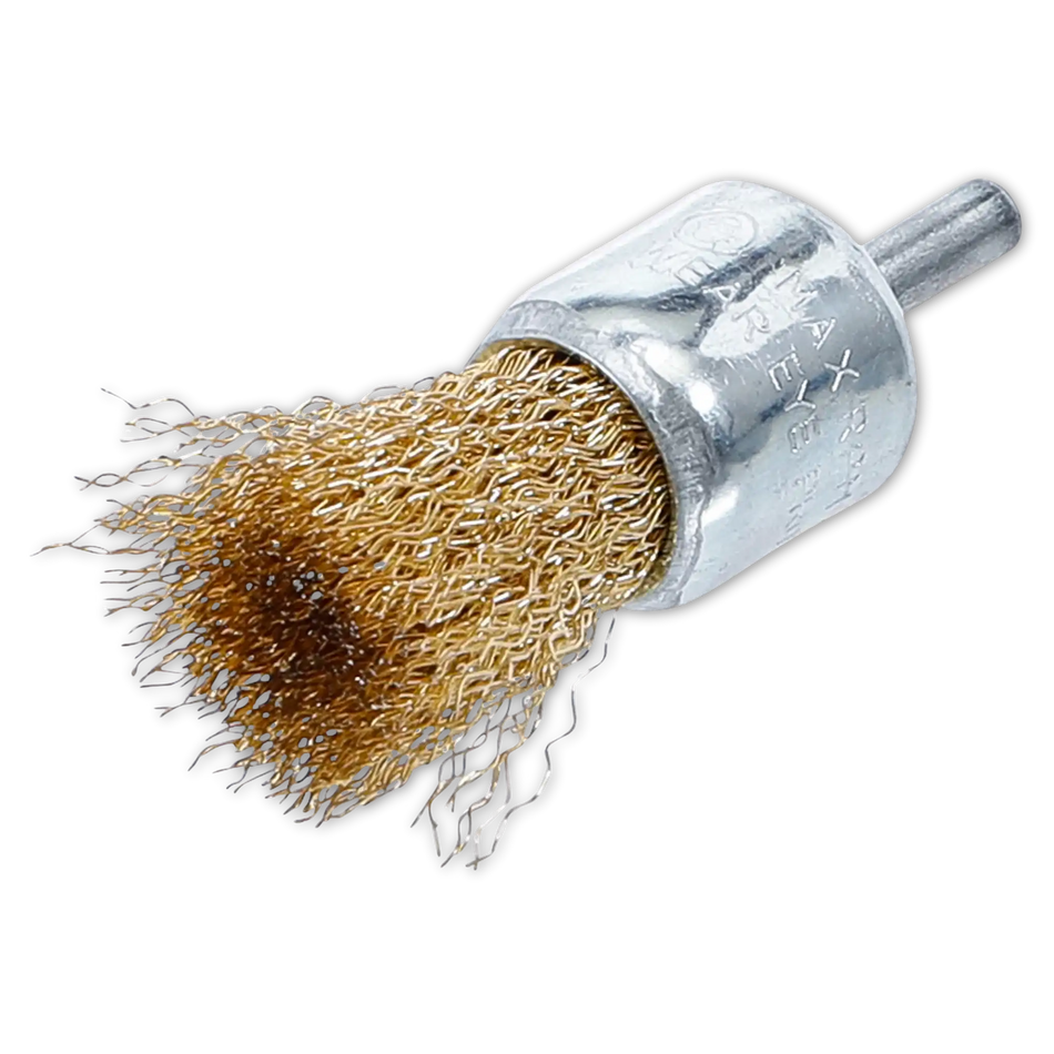 BGS Pinsel-Drahtbürste | vermessingt | Ø 25 mm