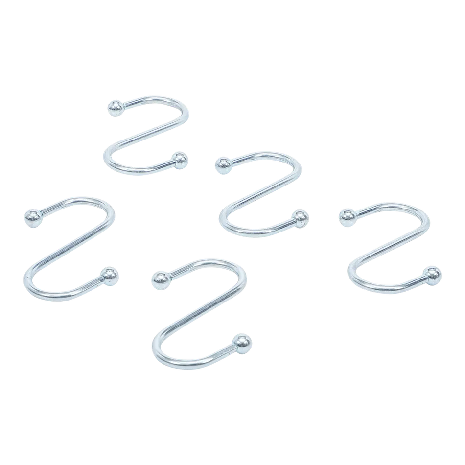 BGS Technic S-Haken-Satz | 75 mm | 5-tlg. – Universelle Werkstatthaken