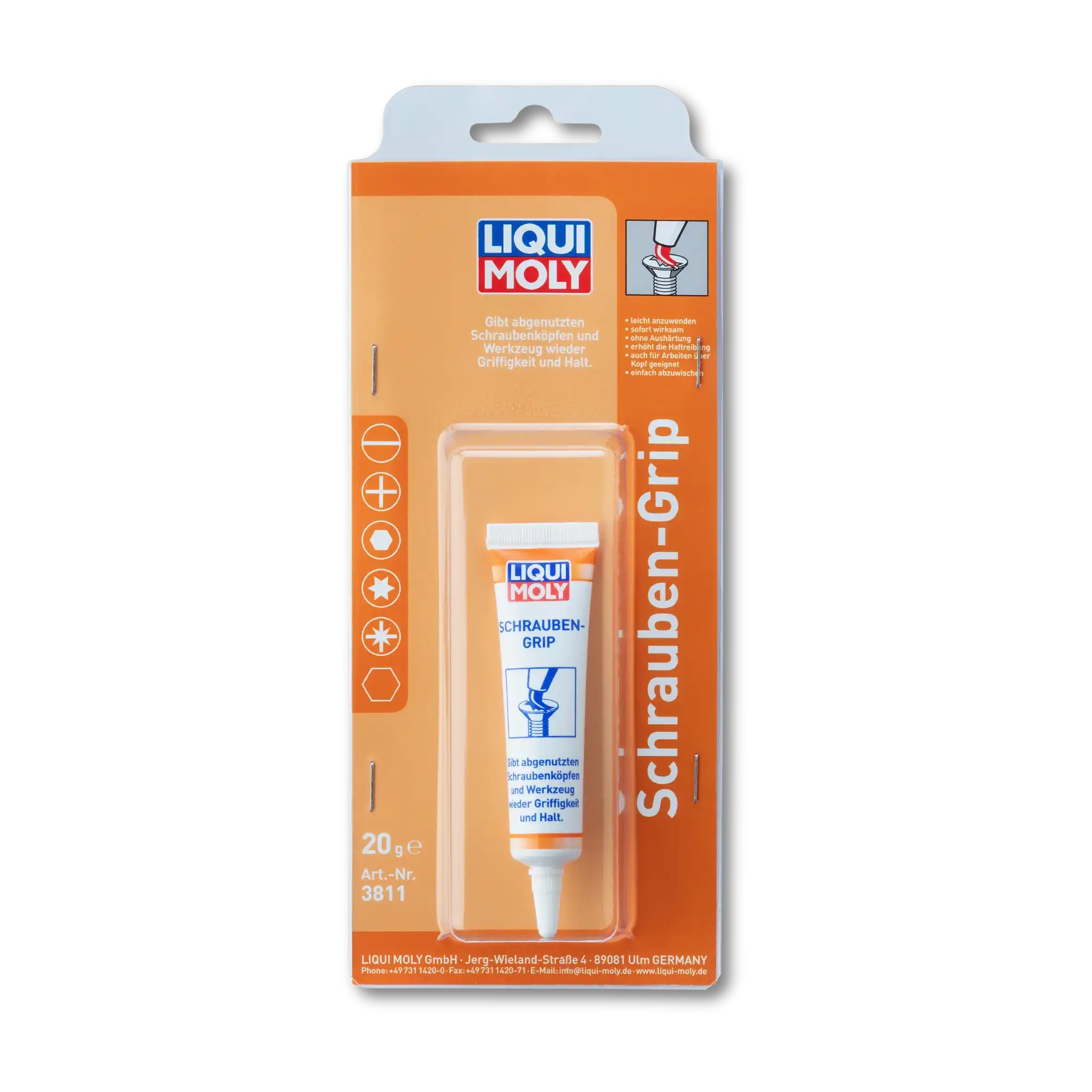 Bild einer Tube LIQUI MOLY Schrauben-Grip