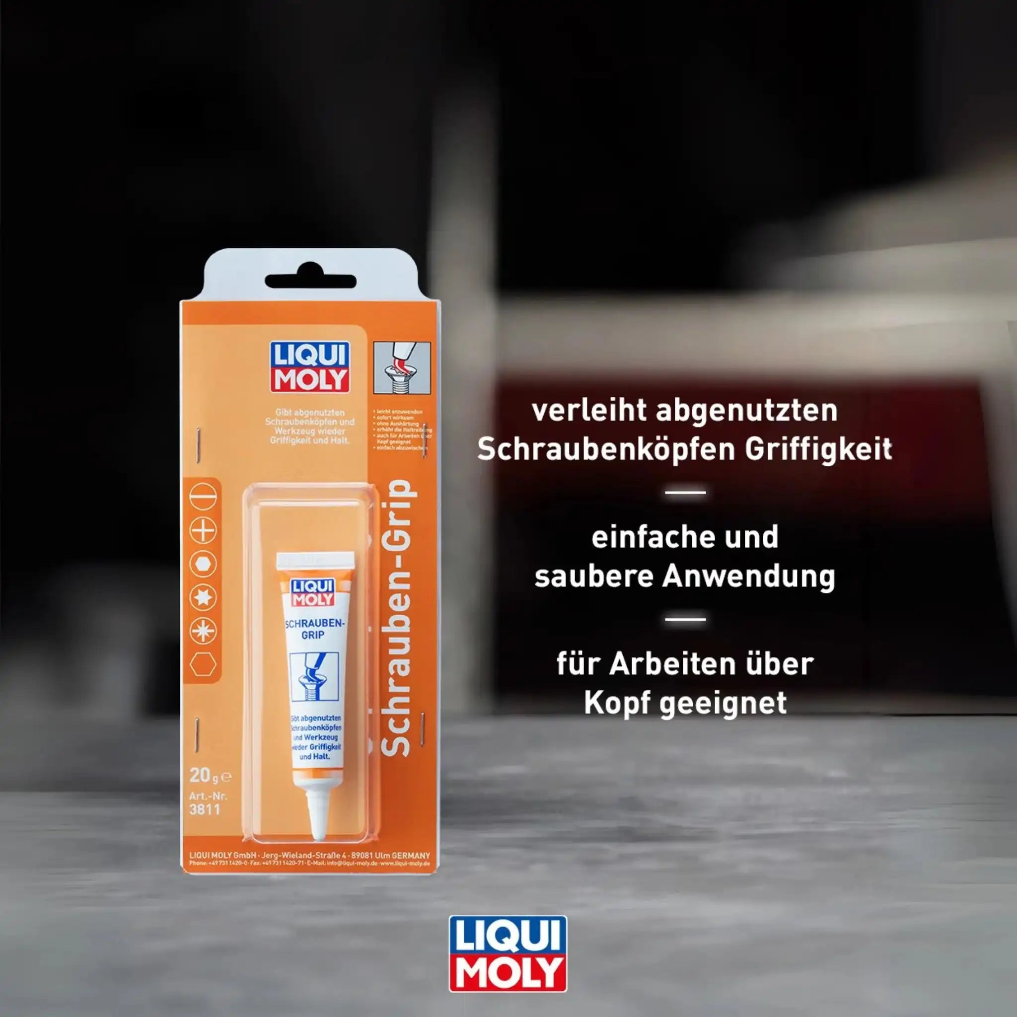 Bild einer Tube LIQUI MOLY Schrauben-Grip