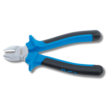 Bild eines Seitenschneiders, von der Seite fotografiert