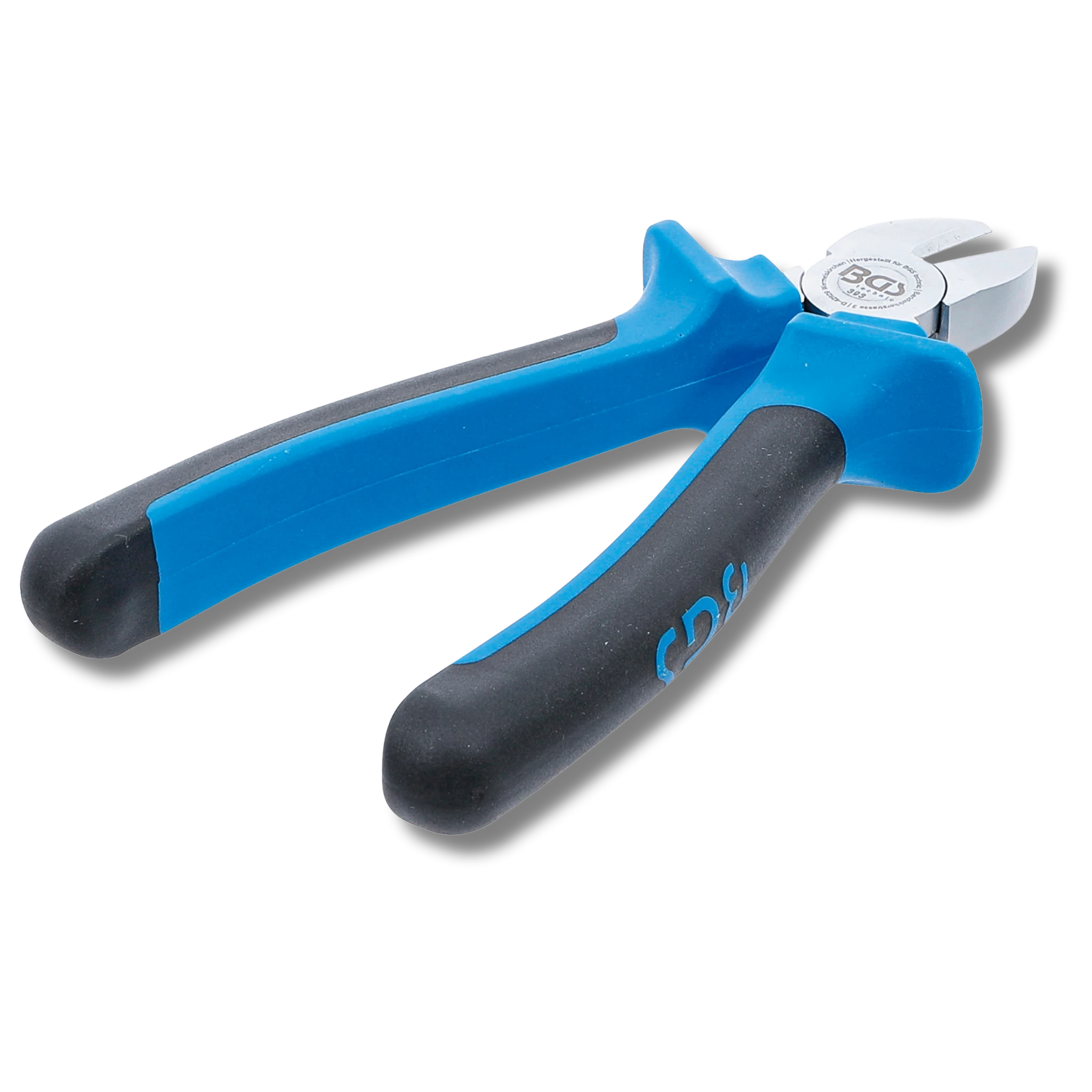 Bild eines Seitenschneiders, von schräg hinten fotografiert