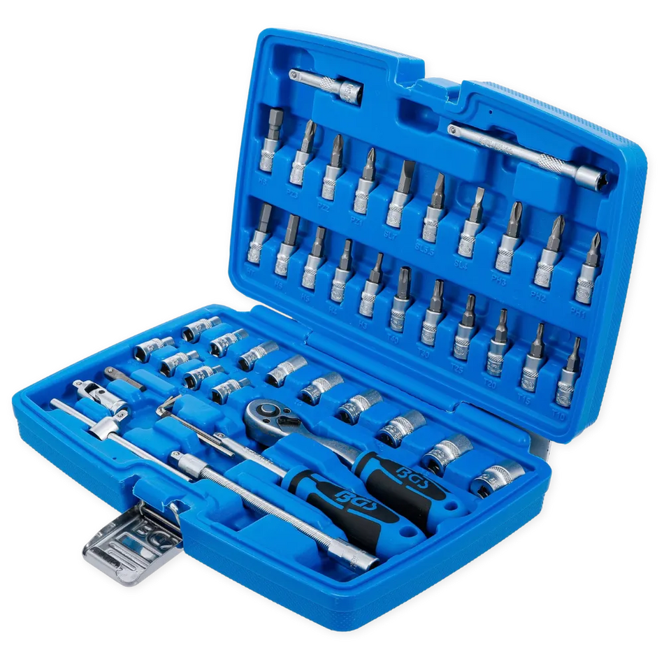 BGS Steckschlüsselsatz Metrisch 1/4" | 46-tlg.