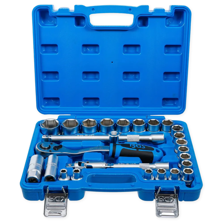 BGS Steckschlüsselsatz Zoll 1/2" | 27-tlg.