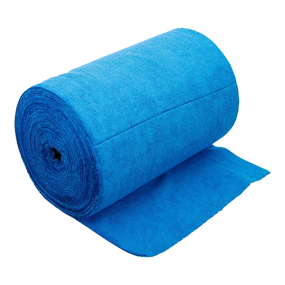 BGS Technic Werkstatttuch-Rolle | 100 Textil- / Mikrofaser-Tücher