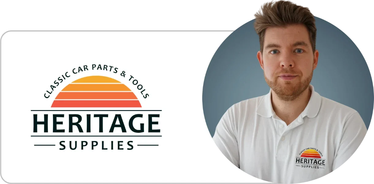 Firmenlogo im Footer